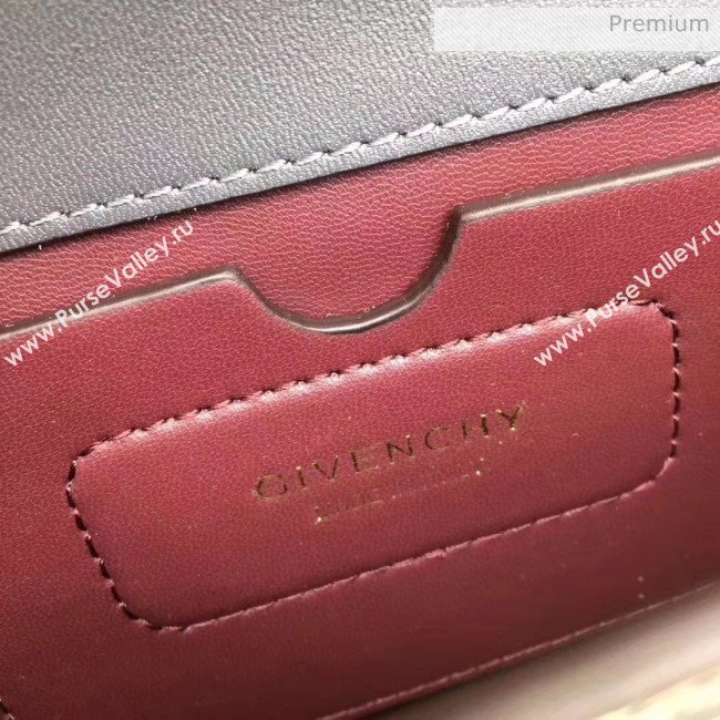 Givenchy Nano Eden Bag in Crocodile Pattern Calfskin Leather Black 2020 (YS-20032408)