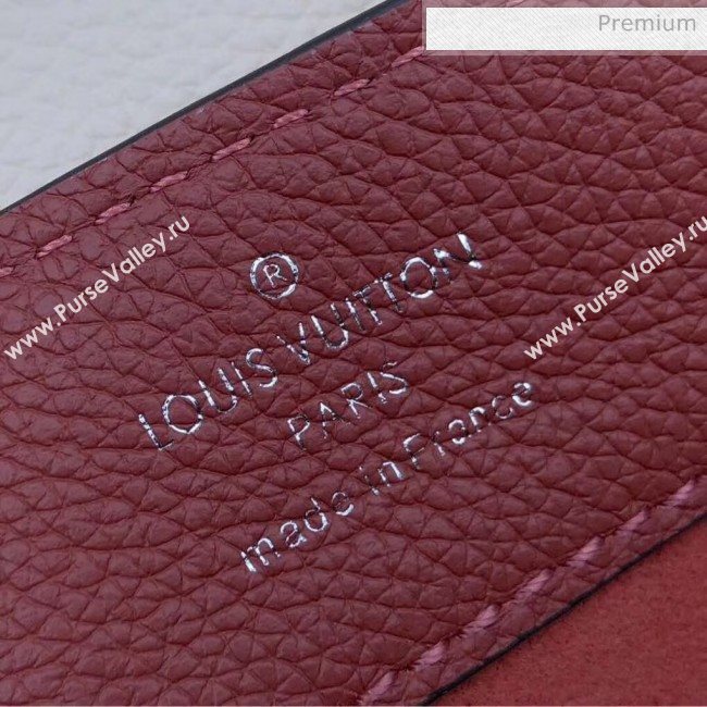 Louis Vuitton Grainy Calfskin Lockme Mini Backpack Brown/Beige M54573 (K-20032429)