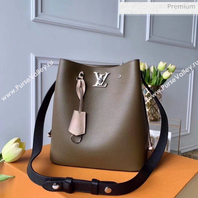 Louis Vuitton Lockme Bucket Bag  Amy Green M55439 (K-20032501)