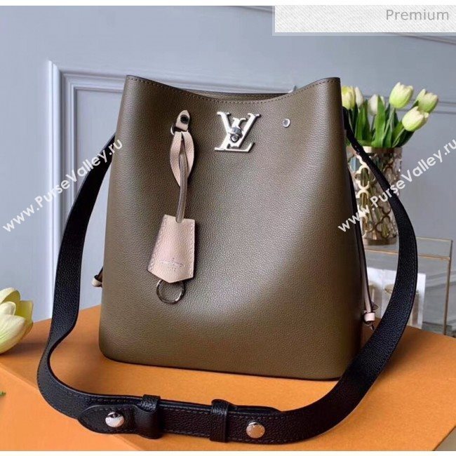 Louis Vuitton Lockme Bucket Bag  Amy Green M55439 (K-20032501)