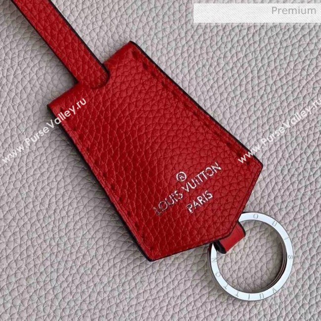 Louis Vuitton Calfskin Lockme Go Handle Tote Bag White M55028 (K-20032502)