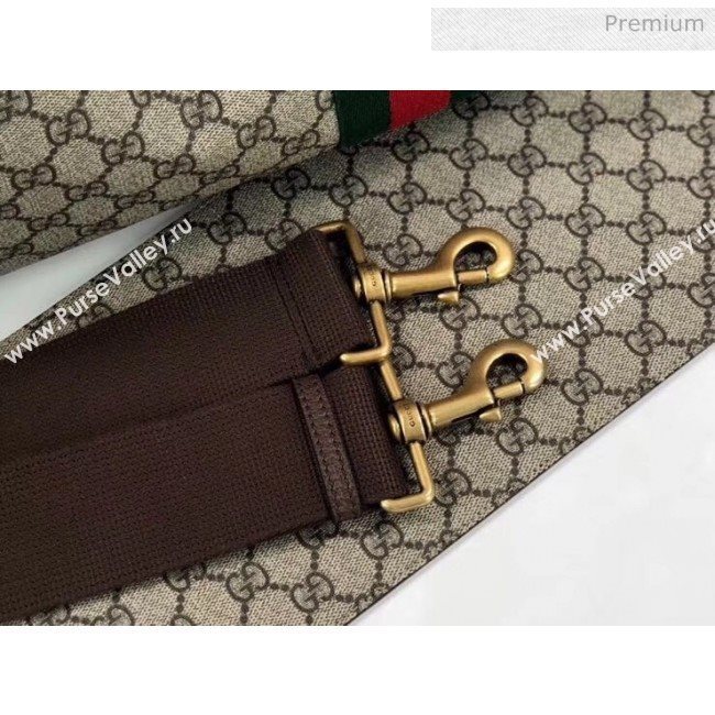 Gucci GG Supreme Canvas Messenger Bag 308930 Brown (DLH-20032315)