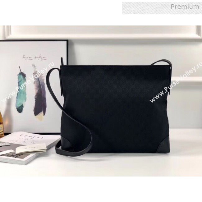 Gucci GG Supreme Canvas Messenger Bag 308930 Black (DLH-20032316)