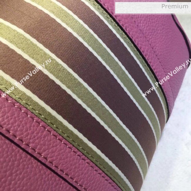 Gucci 247205 Medium Calfskin Leather Boston Bag Pink (DLH-20032322)