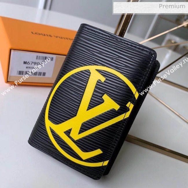 Louis Vuitton Mens Epi Leather Pocket Organizer With Oversized LV M67904 Yellow  (K-20032735)