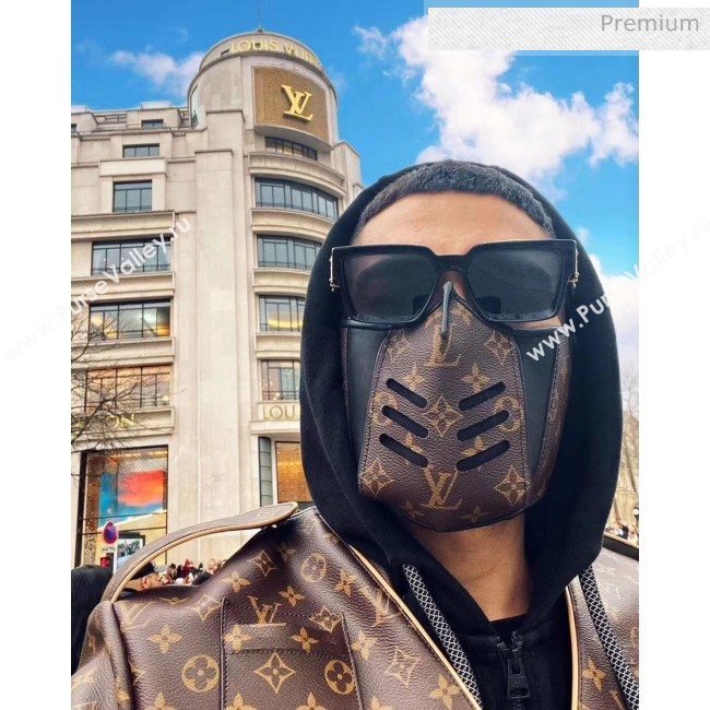 Louis Vuitton monogrammed face mask (HY-5462397)