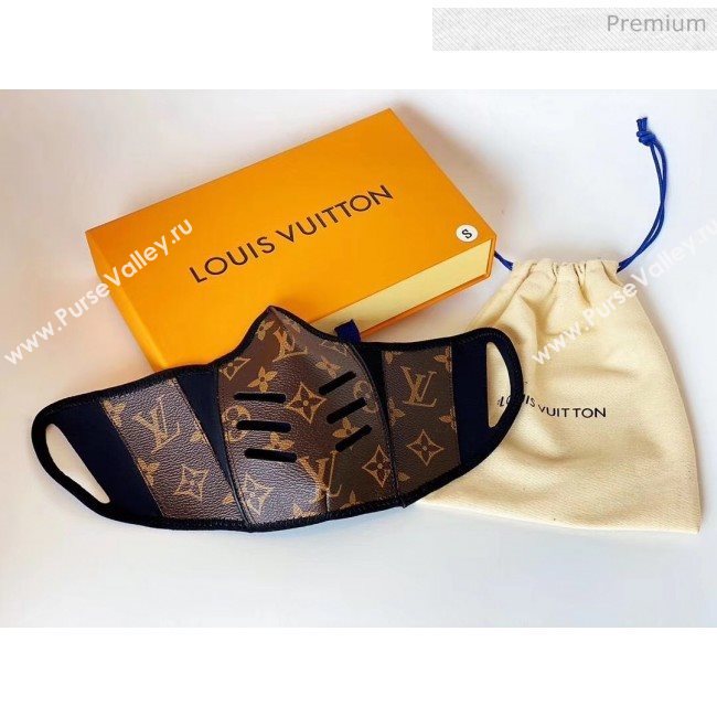 Louis Vuitton monogrammed face mask (HY-5462397)