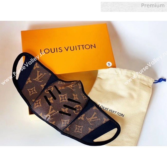 Louis Vuitton monogrammed face mask (HY-5462397)