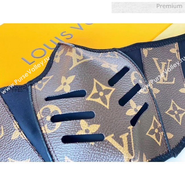 Louis Vuitton monogrammed face mask (HY-5462397)