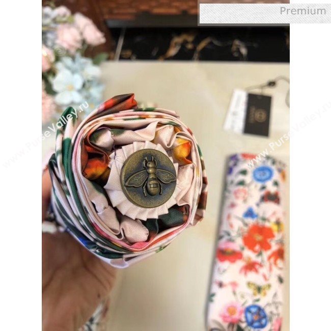 Gucci flora umbrella for sun &amp; rain  (XA-873573)