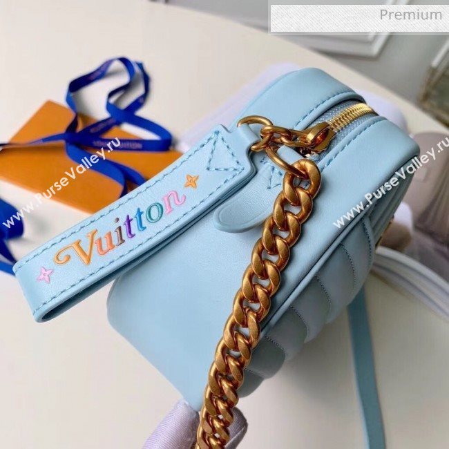 Louis Vuitton New Wave Camera Bag M53683 Light Blue 2019 (K-20032509)