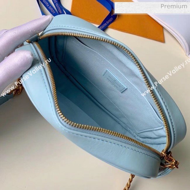 Louis Vuitton New Wave Camera Bag M53683 Light Blue 2019 (K-20032509)