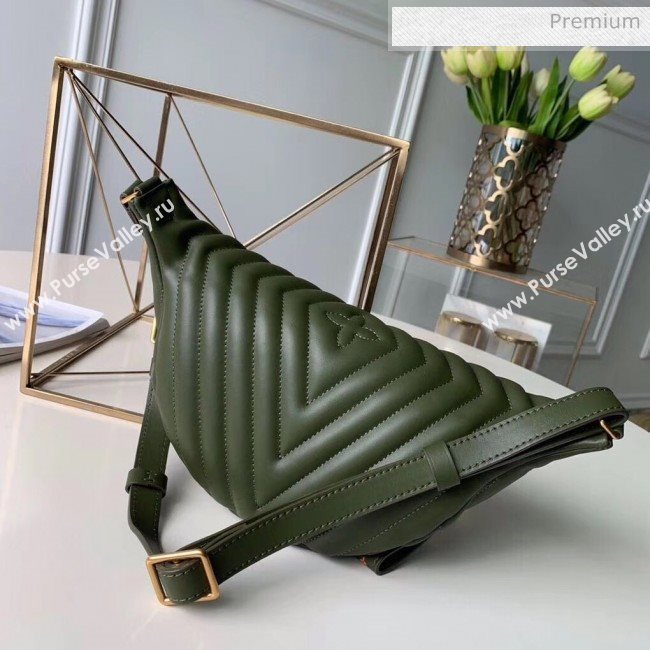 Louis Vuitton New Wave Bumbag/Belt Bag M53750 Ary Green 2019 (K-20032511)