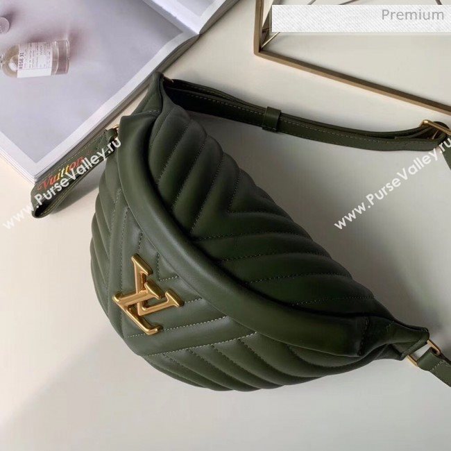 Louis Vuitton New Wave Bumbag/Belt Bag M53750 Ary Green 2019 (K-20032511)