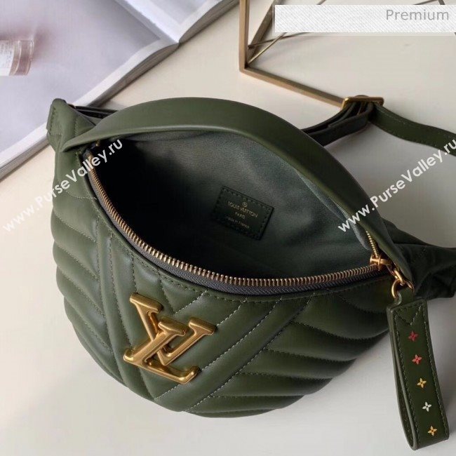 Louis Vuitton New Wave Bumbag/Belt Bag M53750 Ary Green 2019 (K-20032511)