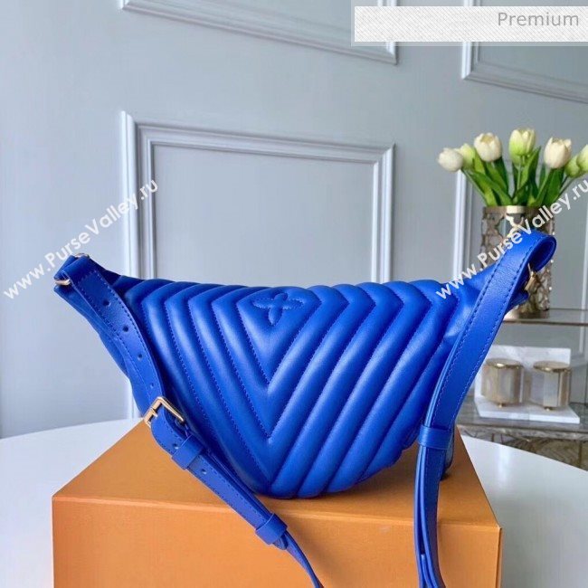 Louis Vuitton New Wave Bumbag/Belt Bag M53750 Blue 2019 (K-20032510)