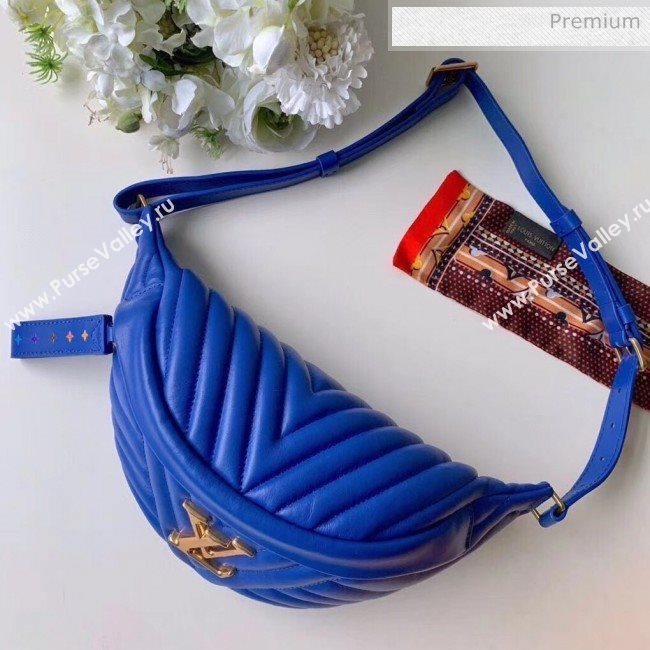 Louis Vuitton New Wave Bumbag/Belt Bag M53750 Blue 2019 (K-20032510)