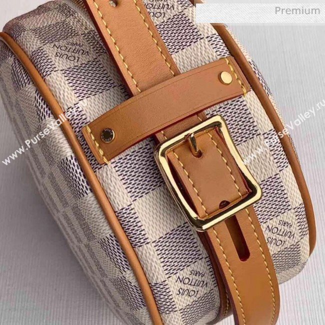 Louis Vuitton Damier Azur BOÎTE CHAPEAU SOUPLE Small Bag N40333 White 2020  (K-20032515)