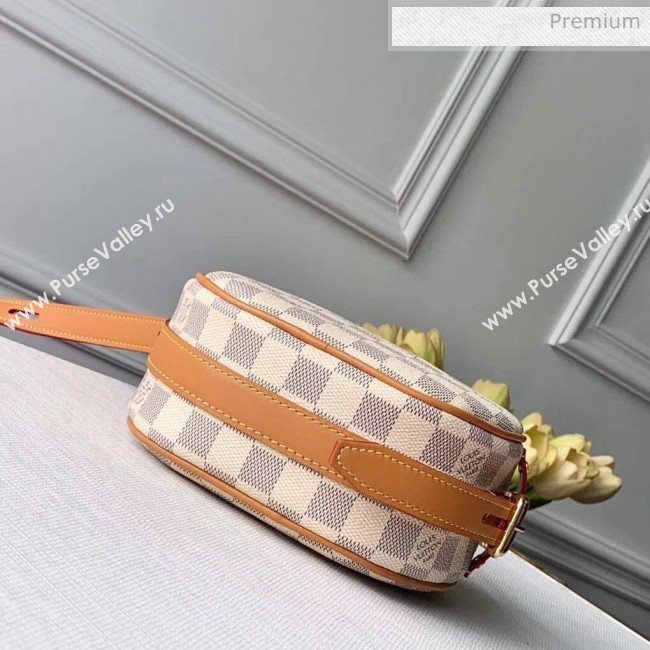 Louis Vuitton Damier Azur BOÎTE CHAPEAU SOUPLE Small Bag N40333 White 2020  (K-20032515)