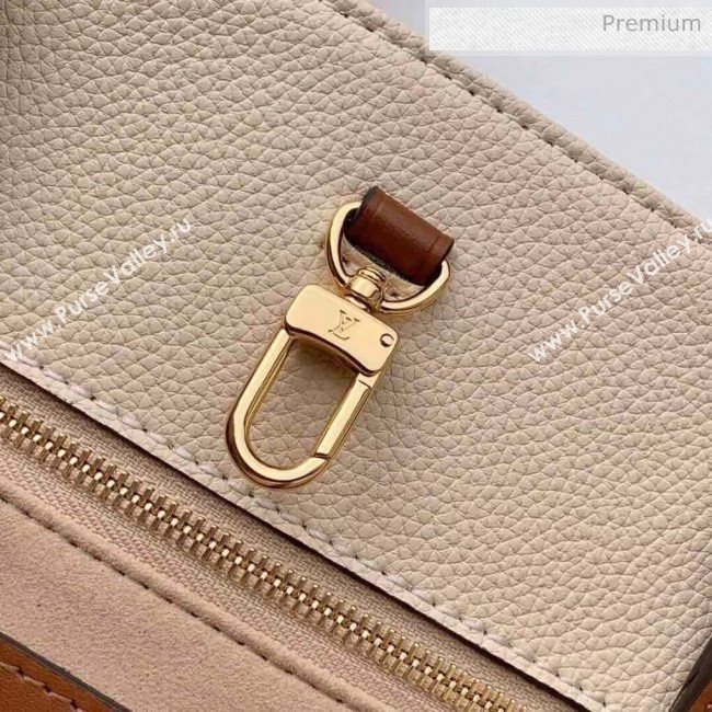 Louis Vuitton Onthego Giant Monogram Leather Medium Tote Bag M45040 White/Brown  2019 (K-20032520)