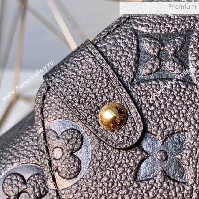 Louis Vuitton Monogram Empreinte Leather Georges MM Bag Black M53944 (K-20032528)