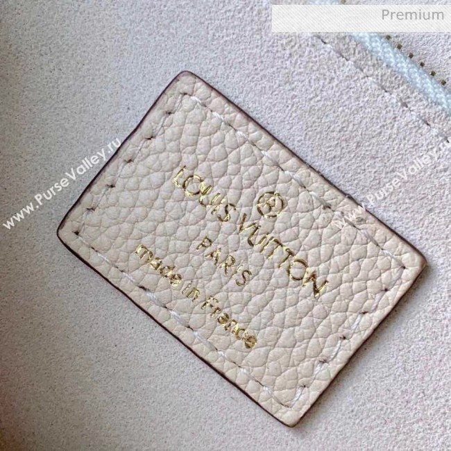 Louis Vuitton Monogram Empreinte Leather Vavin PM Bag M44523 White (K-20032530)