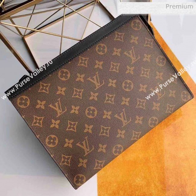 Louis Vuitton Monogram Canvas Pochette Voyage MM Pouch M47543 Brown 2019 (K-20032713)