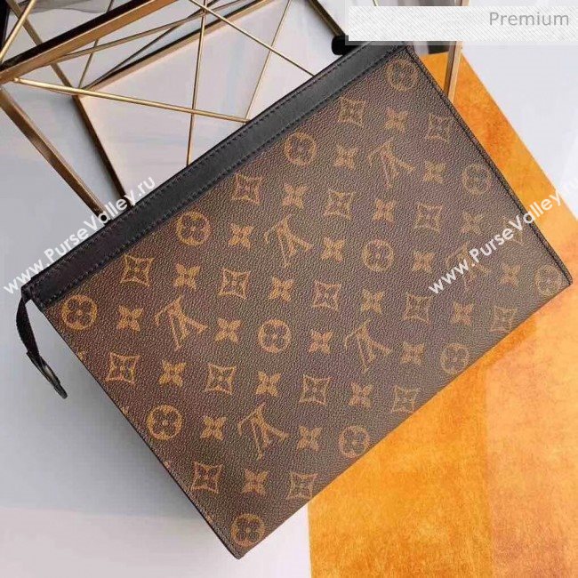 Louis Vuitton Monogram Canvas Pochette Voyage MM Pouch M47543 Brown 2019 (K-20032713)