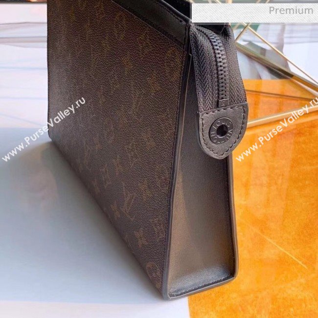 Louis Vuitton Monogram Canvas Pochette Voyage MM Pouch M47543 Brown 2019 (K-20032713)