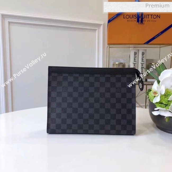 Louis Vuitton Damier Graphite Canvas Pochette Voyage MM Pouch N41696 2019 (K-20032716)