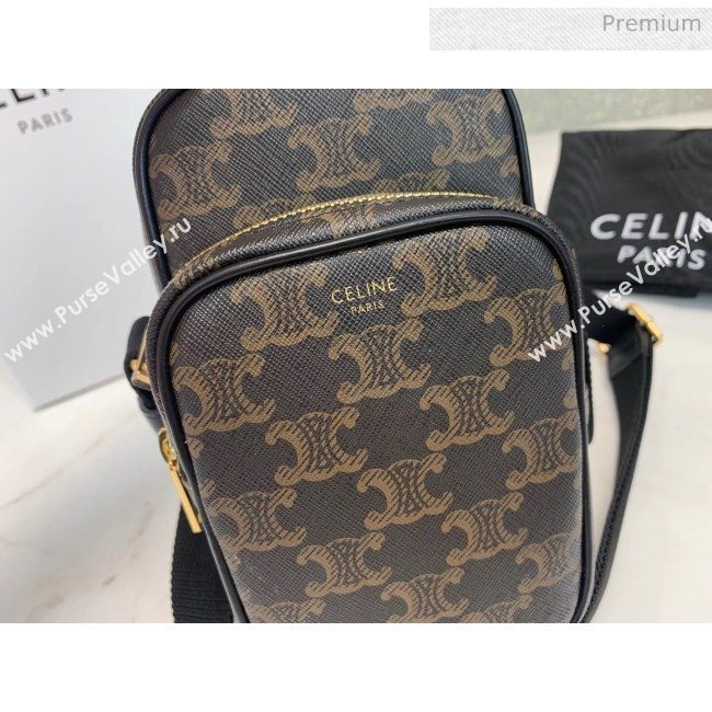 Celine Triomphe Canvas Phone Bag 2019 (JQE-20032814)