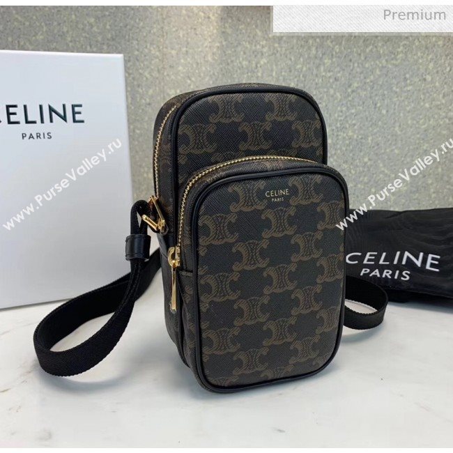 Celine Triomphe Canvas Phone Bag 2019 (JQE-20032814)