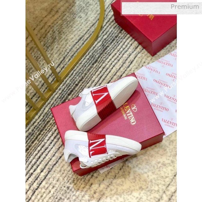 Valentino Calfskin VL7N Sneaker with Bands For Women and Men Red 2020 (SY-20032705)