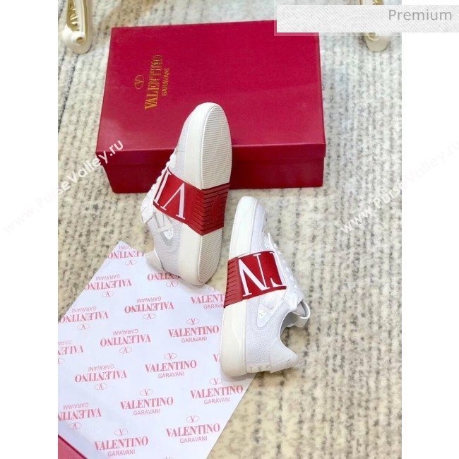 Valentino Calfskin VL7N Sneaker with Bands For Women and Men Red 2020 (SY-20032705)