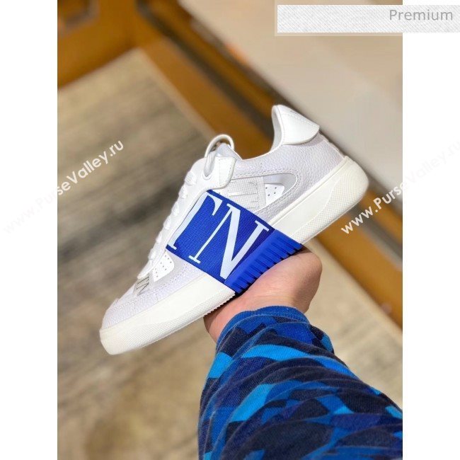 Valentino Calfskin VL7N Sneaker with Bands For Women and Men Blue 2020 (SY-20032704)