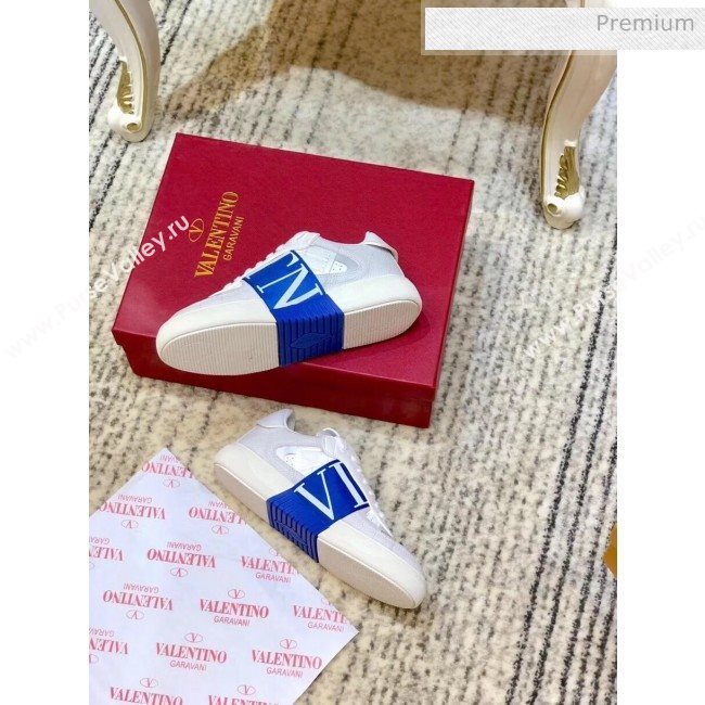 Valentino Calfskin VL7N Sneaker with Bands For Women and Men Blue 2020 (SY-20032704)