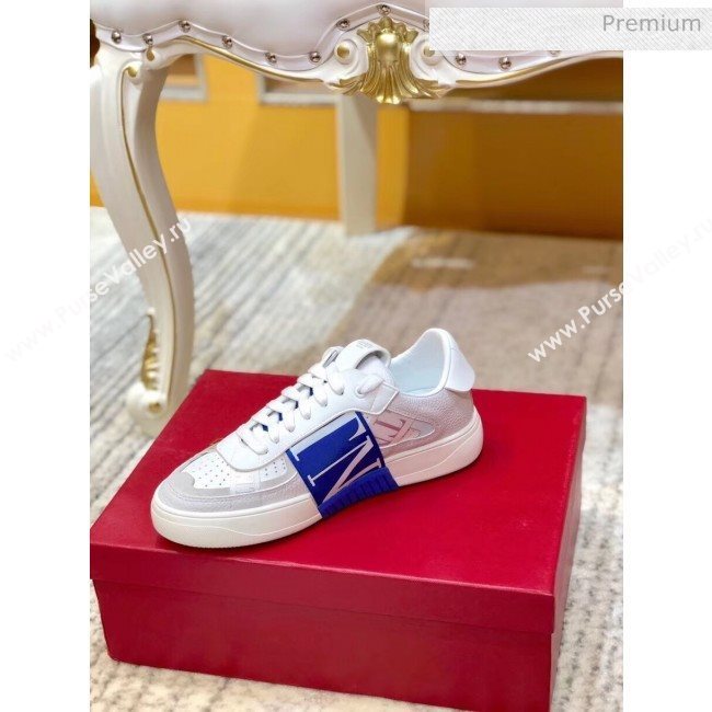 Valentino Calfskin VL7N Sneaker with Bands For Women and Men Blue 2020 (SY-20032704)