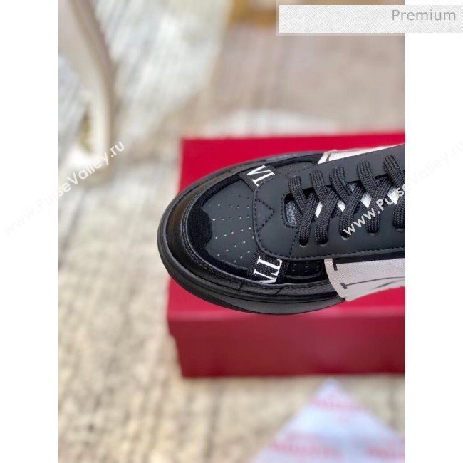 Valentino Calfskin VL7N Sneaker with Bands For Women and Men Black 2020 (SY-20032702)