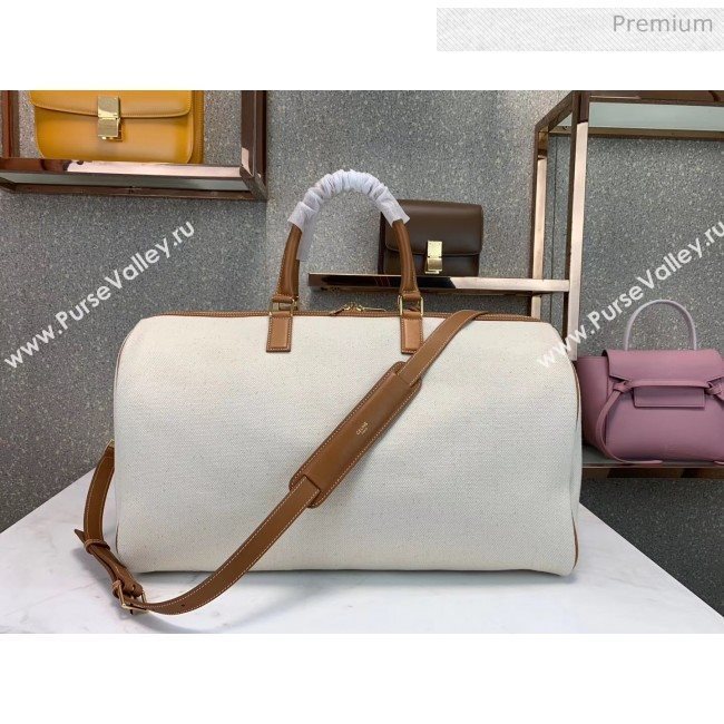 Celine Voyage Canvas Large Bag White 2019 (JQE-20032813)