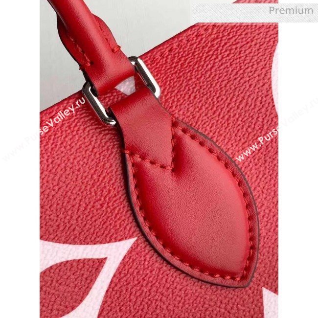 Louis Vuitton LV Escale Onthego Monogram Canvas Large Tote M45121 Red 2020 (K-20040232)