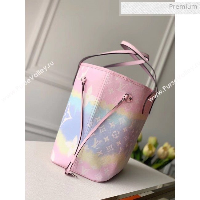 Louis Vuitton LV Escale Neverfull MM Bag M45270 Pink 2020 (K-20040234)