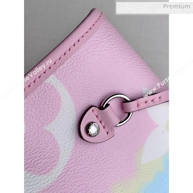 Louis Vuitton LV Escale Neverfull MM Bag M45270 Pink 2020 (K-20040234)