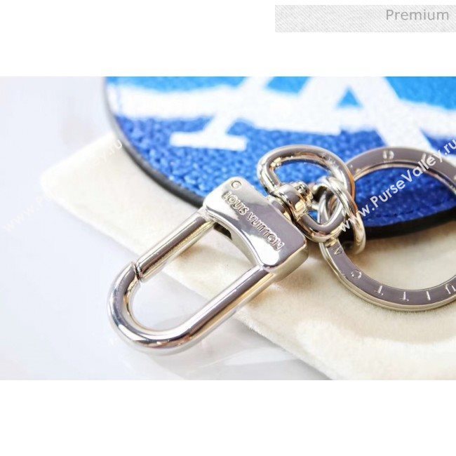 Louis Vuitton LV Escale Key Holder and Bag Charm M69272 Blue 2020 (HY-20040247)