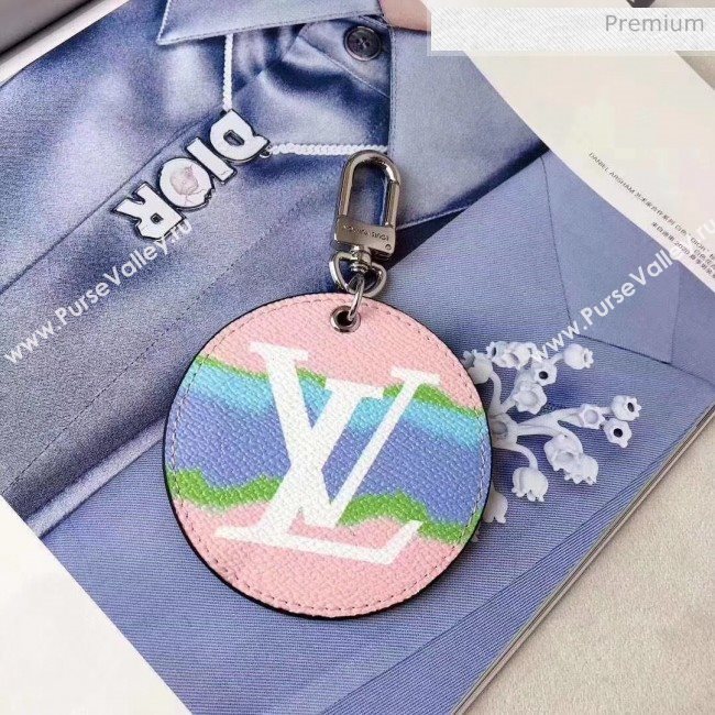 Louis Vuitton LV Escale Key Holder and Bag Charm M69272 Pink 2020 (HY-20040248)