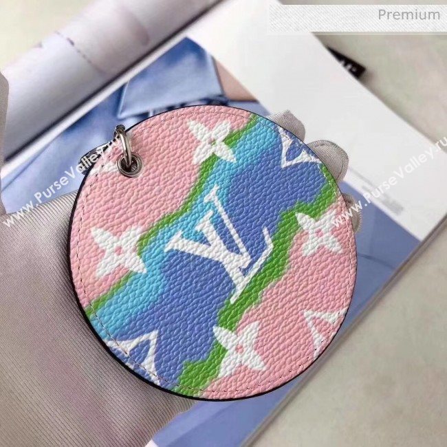 Louis Vuitton LV Escale Key Holder and Bag Charm M69272 Pink 2020 (HY-20040248)