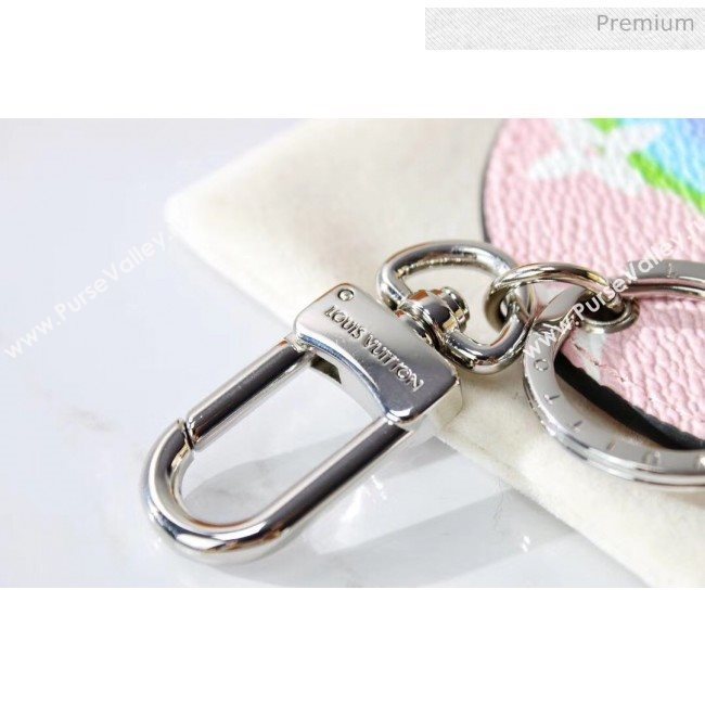 Louis Vuitton LV Escale Key Holder and Bag Charm M69272 Pink 2020 (HY-20040248)