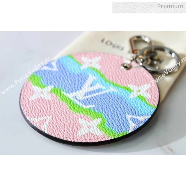 Louis Vuitton LV Escale Key Holder and Bag Charm M69272 Pink 2020 (HY-20040248)