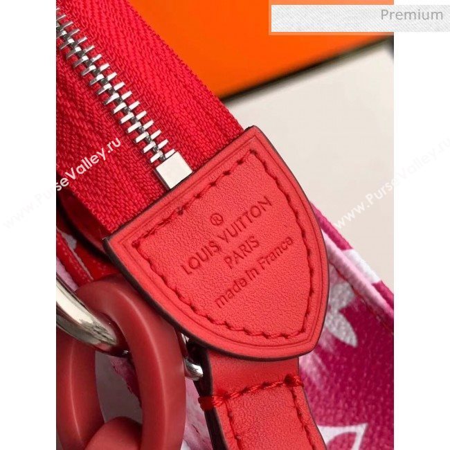 Louis Vuitton LV Escale Poche Toilette 26 M69138 Red 2020 (K-20040238)