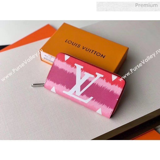 Louis Vuitton Monogram canvas LV Escale Zippy Wallet M69110 Red 2020 (K-20040243)