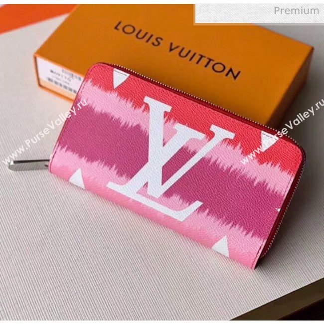 Louis Vuitton Monogram canvas LV Escale Zippy Wallet M69110 Red 2020 (K-20040243)